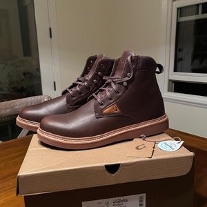 BRAND NEW OluKai KilaKila Waterproof Lace-Up Leather Boot Mens Size 13